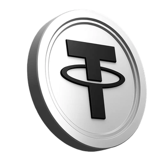 Tether USDT coin displayed in the trust section of a trading community